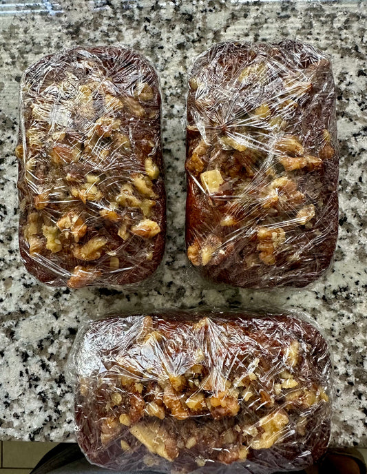 Homemade Mini Banana Nut Bread