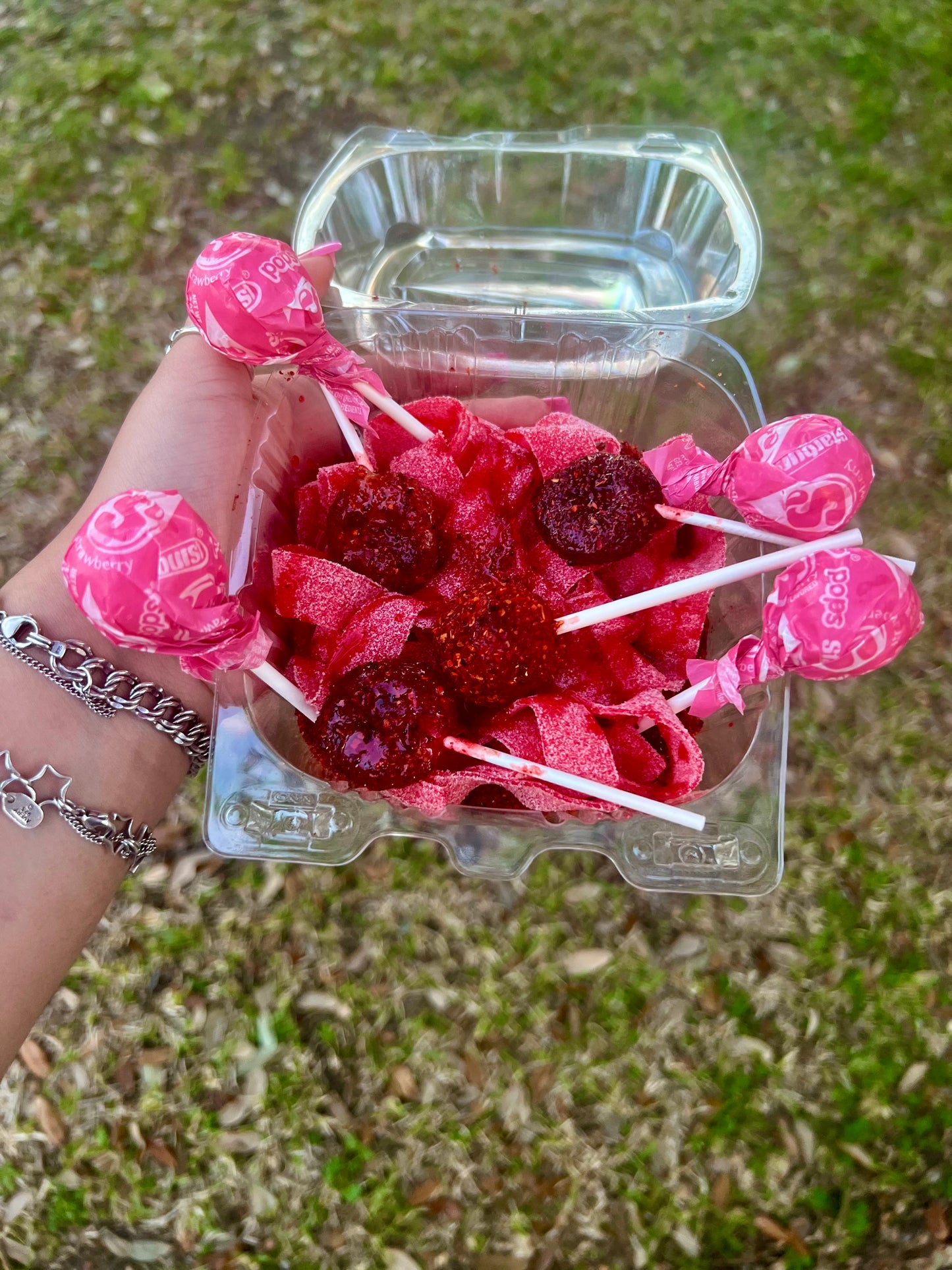 Strawberry Starburst Lollipop 🍭 🍓